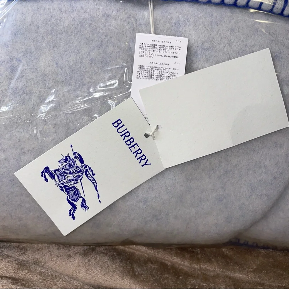 Burberry Wool Pillow! Brand New!! Luxury Pillow!